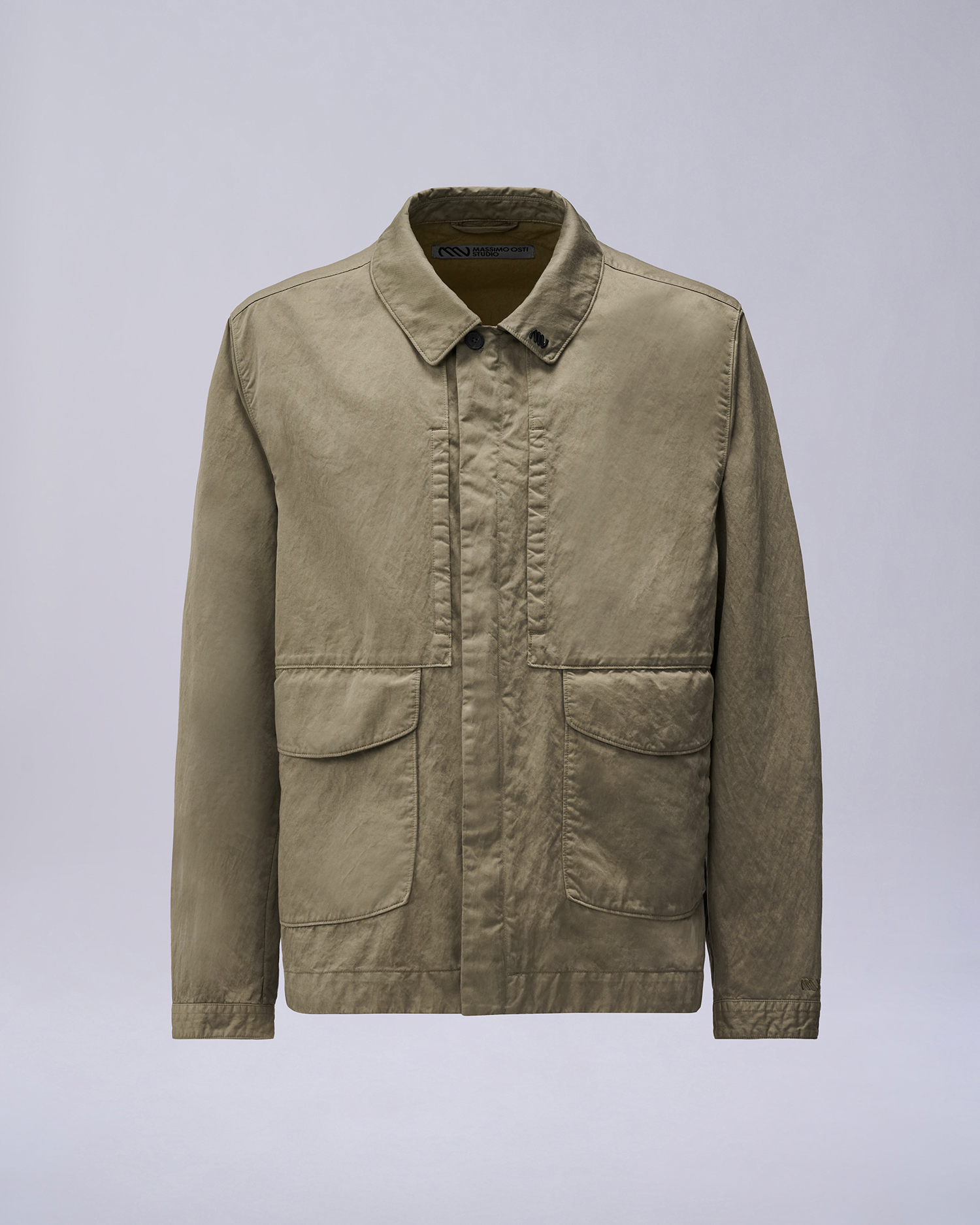 Elastic Pants in Cotton & Nylon Gabardine | Massimo Osti Studio 