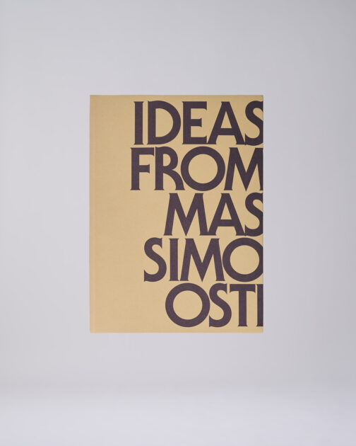 Ideas from Massimo Osti” Book | Massimo Osti Studio