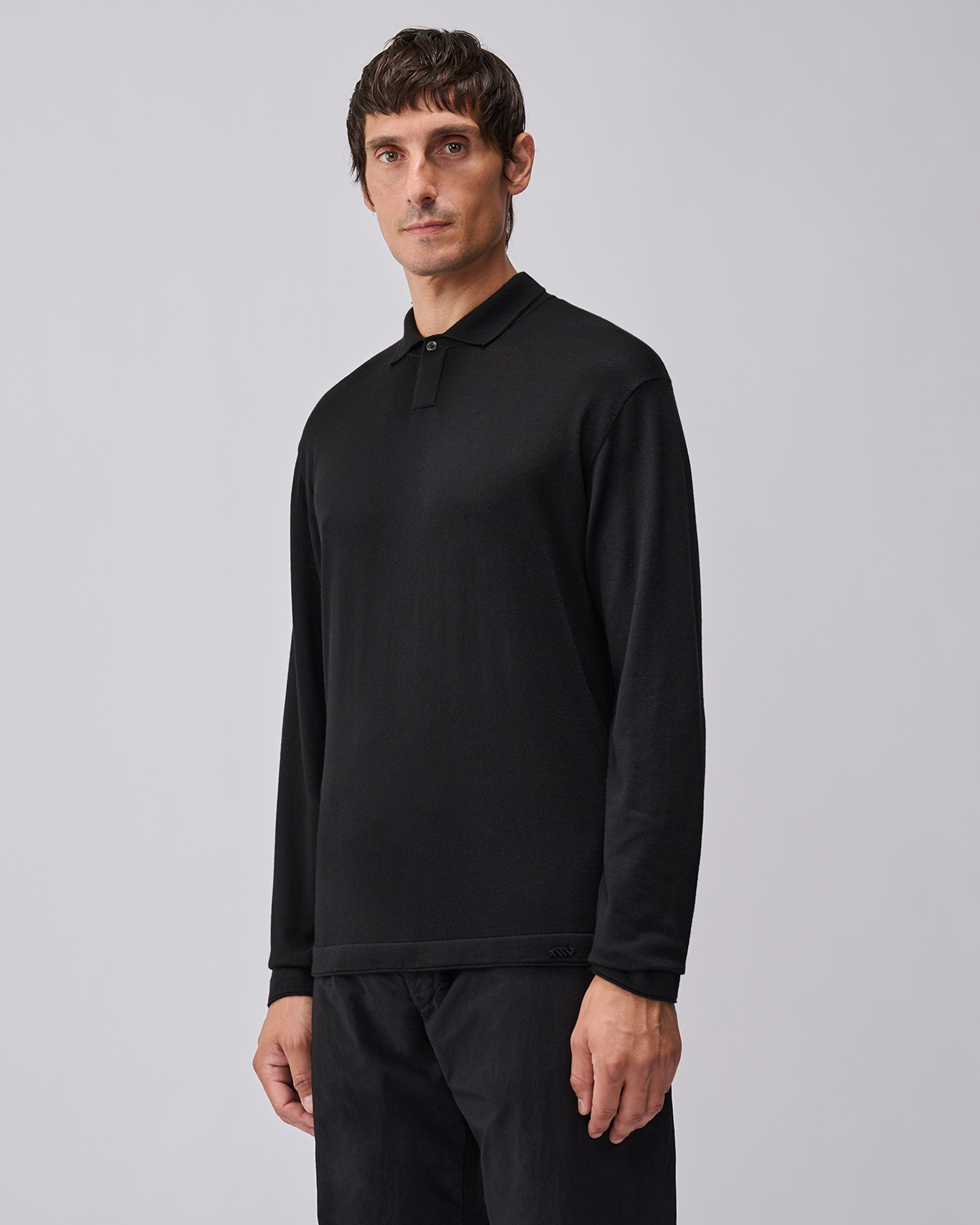 Silk Wool Polo